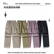 现货美式工装裤冲锋裤男户外机能风登山运动裤休闲裤AK0252-P50，男装休闲裤，星座308B-2