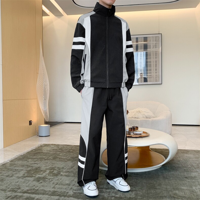 2025秋季新款现货情侣冲锋衣套装男户外登山服DSA157B-TZ573-P110,男装休闲套装,电商A157B