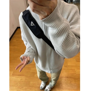 不断货慵懒风外套宽松拉链开衫w500-P65控98图片