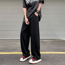 春季美式复古休闲运动裤2024新款潮牌高街直筒卫裤男K6064-P35，男装休闲裤，星座512-2