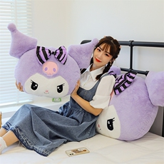 万美毛绒玩具 库洛洛紫酷抱枕