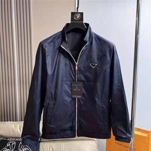 (网图)立领轻奢棉服双面穿棉服胸标休闲薄棉棉袄313B-JK5601-P110图片