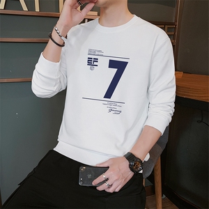 2021年秋季新款卫衣服男士圆领宽松潮流百搭潮牌ins炸街DF113T图片
