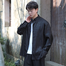 风男士新款2025春装盘口李玲长袖衬衫单穿打底CS01-P75控98，男装衬衫，电商A021