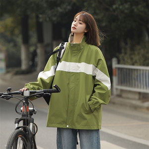 2024春季新款现货户外双面穿立领夹克男冲锋衣外套JK901-P75