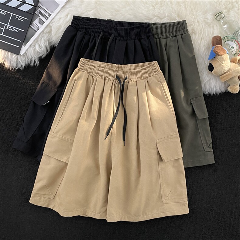 夏季休闲短裤男款潮牌宽松外穿中裤百搭韩版五分裤DK1017-P33，男装牛仔裤，星座308B-2