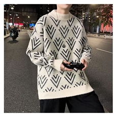 B410P43秋冬男装毛衣圆领打底衫毛衣线衫男装，男装针织衫/毛衣，星座512-6