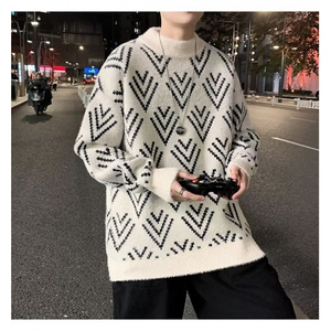B410P43秋冬男装毛衣圆领打底衫毛衣线衫男装图片