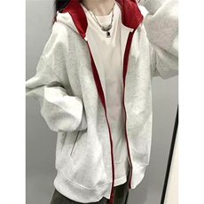 潮流简约文艺原宿百搭流行新款日系华棉复合连帽卫衣时尚WY040，男装卫衣，星座516A