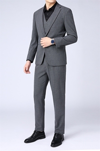 GDN5164四季款新款男士礼服西装修身商务休闲男装西服三件套装图片