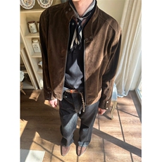1506/Q4590/P79高级感机车皮衣外套，男装皮衣，星座1506