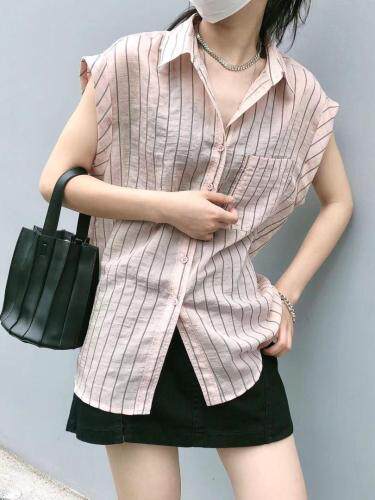 无袖衬衫，女装衬衫，DL 迪黎