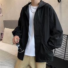 冲锋衣山系外套男Cityboy情侣款宽松潮牌连帽百搭夹克F7145-p65，男装夹克，星座1008-1