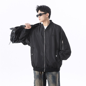 港风日系复古设计感刺绣拼接立领夹克男 XZ213-JK4321-P108控128图片