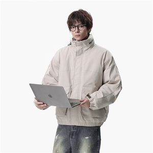 无影墙 A2356P95-美式机能工装棉服男女冬季加棉加厚休闲连帽外套图片