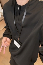 重磅320克亨利领宽松休闲卫衣男W4647JR（加绒）特P42/W4647特P35，男装卫衣，电商A007