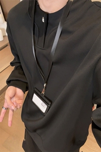 重磅320克亨利领宽松休闲卫衣男W4647JR（加绒）特P42/W4647特P35图片