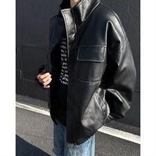 冬季2026新款棉衣外套男夹克宽松加厚保暖羊羔毛皮毛一体棉服D823，男装夹克，星座506