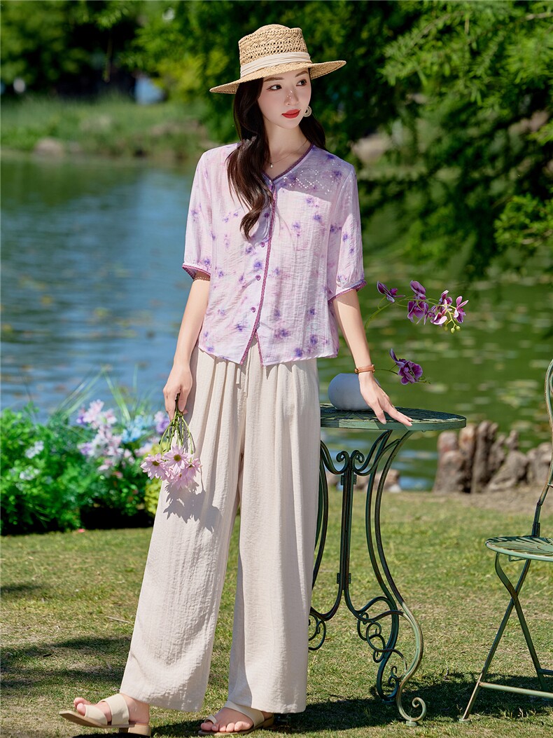 现货.新品2026年夏季时尚品质女士两件套套装,女装套装/套裙,依万里