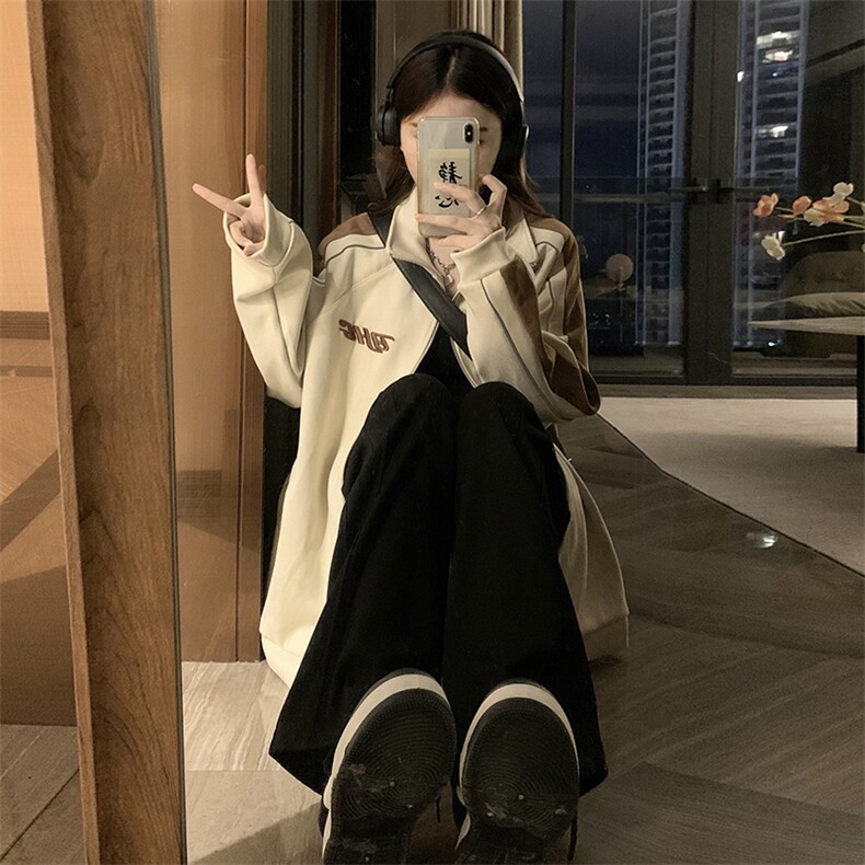 C892-P105美式环保麂皮绒夹克情侣外套男潮秋季新款运动棒球服,男装夹克,星座911-2(原星座613-2）