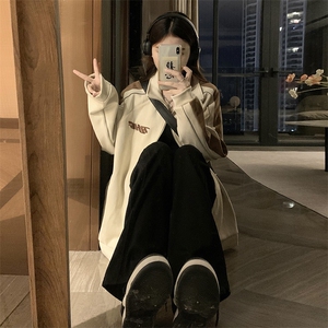 C892-P105美式环保麂皮绒夹克情侣外套男潮秋季新款运动棒球服图片
