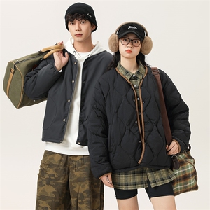 2025冬新款男日系潮牌双面穿白鸭绒羽绒服加厚外套棉衣YR60-F250图片
