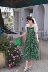 2023夏小清新连衣裙，女装连衣裙，贻思茗