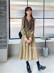 秋季新款连衣裙图片
