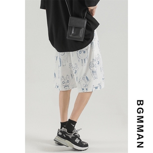 2023 夏季新款 日系无影墙大码休闲短裤五分裤M-5X HK21206-P25图片