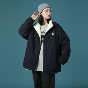 703-Y251-P85秋冬羊羔毛双面穿休闲外套图片