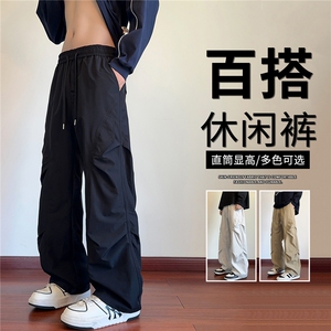 抖音品质工装冲锋裤男透气美式机能长裤A146-GY585特p25量大优图片