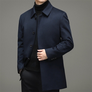 BW6528钱塘2020-2中年男士商务休闲翻领简约冬季厚款羽绒服P490图片