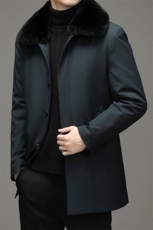 CXYF59550钱塘2020-2中年男士冬季厚款时尚休闲中长款羽绒服P255，男装羽绒服，钱塘207-2
