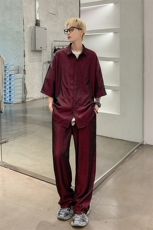 量大优供视频激光冰丝套装男XH69TZ-特P60，男装休闲套装，电商B367