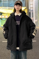 冬上新加棉加厚棉服中性保暖连帽棉衣外套男女8321-P110控价158，男装棉衣，电商A441-1