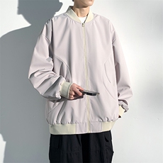 JK803P50新款现货户外棒球领夹克男冲锋衣外套，男装夹克，星座1204