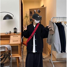 网图现货！绿松石棒球服男女秋季美式百搭外套-LK80122-特批65，男装夹克，电商A061