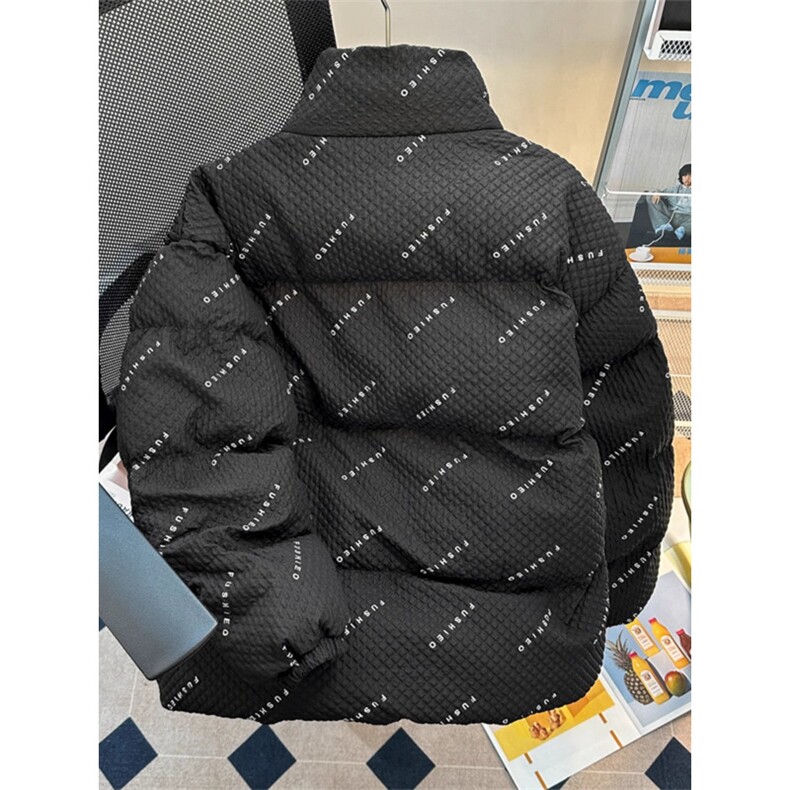 1506-1/MM521/P63华夫格棉衣男冬季保暖情侣复古棉服外套ins棉袄,男装棉衣,星座1506-1
