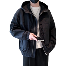 23年春秋季冲锋衣夹克男潮牌宽松登山服外套，男装夹克，电商A210