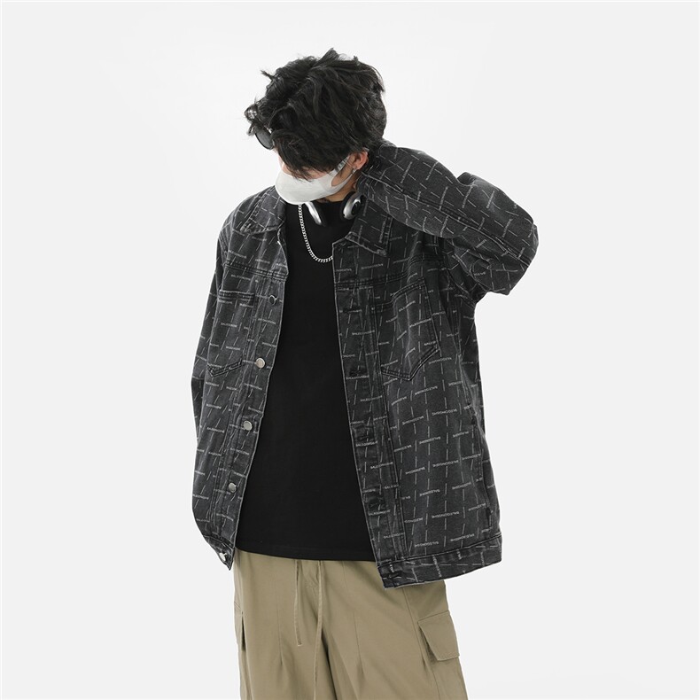 xz905-2-JK121#P70-（控108）春季美式高街休闲牛仔外套,男装工装外套,星座905-2