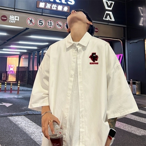 量大优  供视频 冰丝短袖衬衫男 DS240-特P 25图片