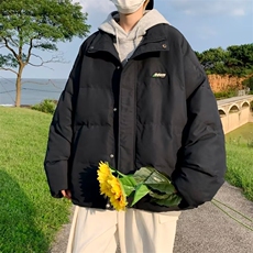秋冬新款潮流男士棉衣防寒上衣外套休闲商务轻奢棉衣，男装棉衣，星座1013