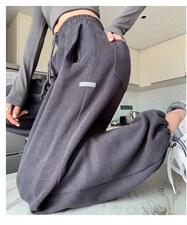 2022秋季新款时尚百搭运动风休闲宽松休闲裤，女装休闲裤，L·H·X