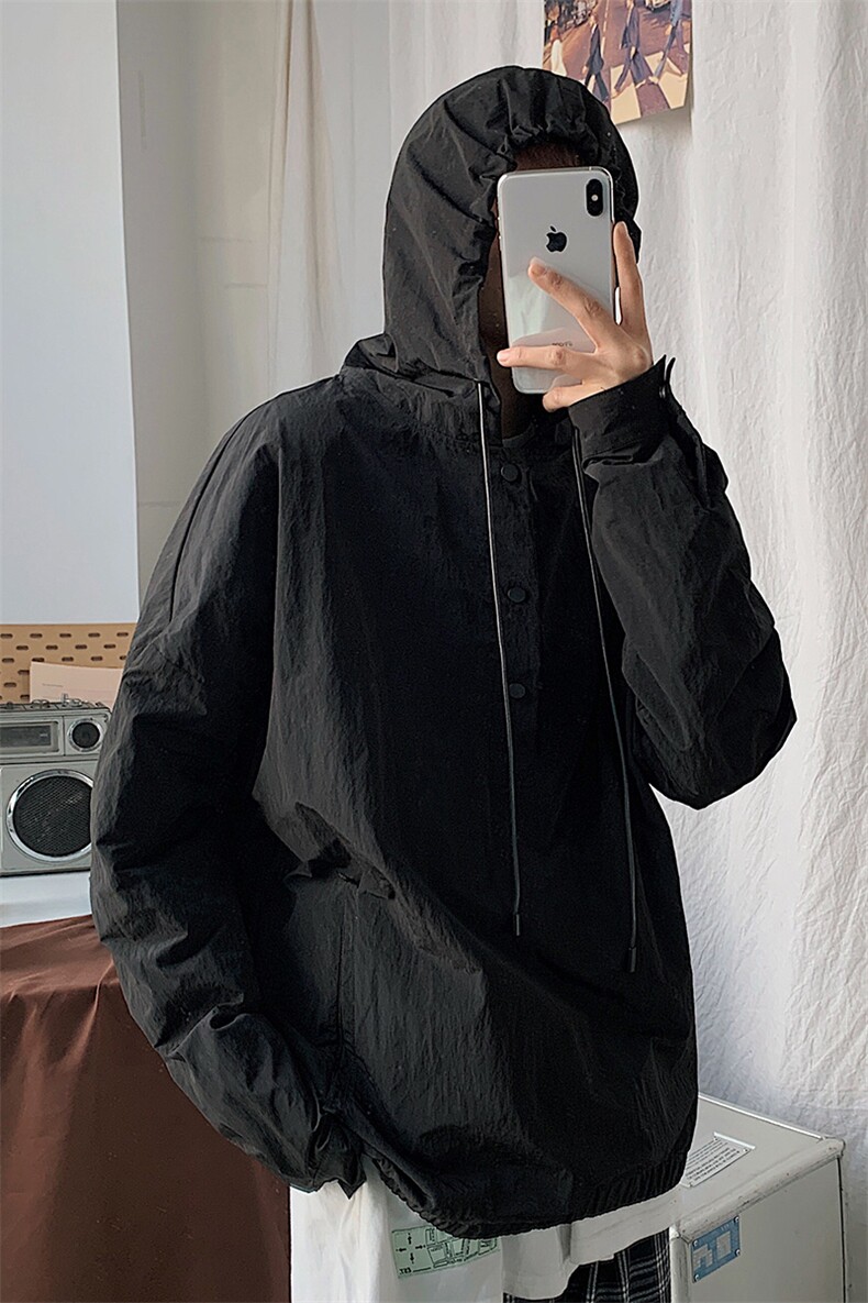 春季连帽工装夹克男士韩版宽松百搭潮流潮牌休闲外套DS629T,男装夹克,电商A102