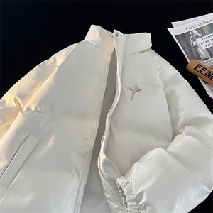 冬季新款加厚保暖潮牌小众面包服美式高街百搭羽绒棉服MY28/P110