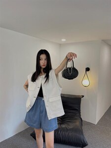 韩版马甲图片