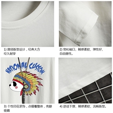 TX3196-P25加绒款-P35纯长袖t恤男大码圆领打底衫体恤网格，男装T恤，电商A040A