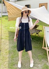 时尚韩版休闲修身连衣裙，显瘦中长款，女装连衣裙，时尚靓姿