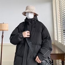 港风潮牌新款连帽棉服潮流保暖棉衣M081-P90，男装棉衣，星座717
