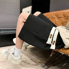 K9047/P30夏季百搭舒适短裤男中裤宽松潮男新款提花个性五分裤子，男装牛仔裤，电商A141